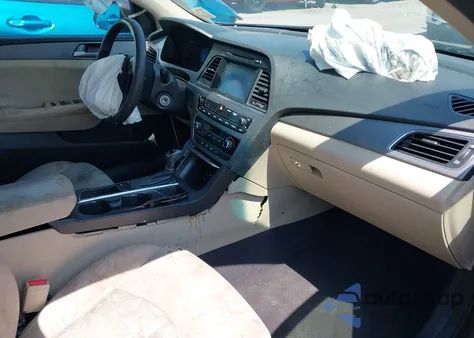 2017 Hyundai Sonata Se z USA, uszkodzony, nr VIN 5NPE24AF0HH485880